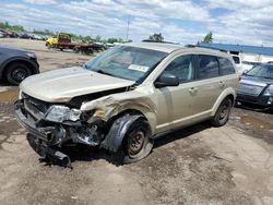 Salvage cars for sale from Copart Woodhaven, MI: 2011 Dodge Journey Express