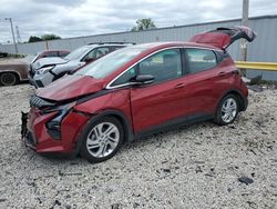 Salvage cars for sale from Copart Franklin, WI: 2022 Chevrolet Bolt EV 1LT