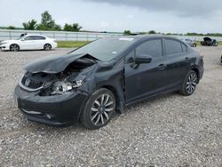 Honda Civic EXL salvage cars for sale: 2015 Honda Civic EXL