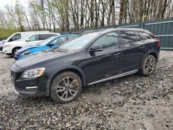 Salvage cars for sale from Copart Candia, NH: 2016 Volvo V60 Cross Country Premier