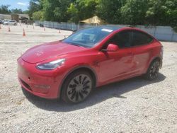 Tesla salvage cars for sale: 2022 Tesla Model Y