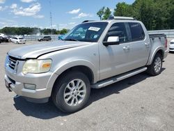 Salvage cars for sale from Copart Dunn, NC: 2007 Ford Explorer Sport Trac Limited