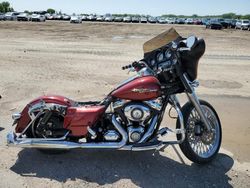 Salvage motorcycles for sale at Kansas City, KS auction: 2010 Harley-Davidson Flhx