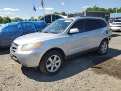 Salvage cars for sale at East Granby, CT auction: 2008 Hyundai Santa FE SE