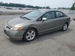Salvage cars for sale from Copart Dunn, NC: 2008 Honda Civic EXL