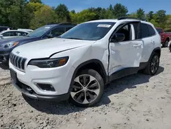 Jeep salvage cars for sale: 2022 Jeep Cherokee Limited