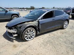 Salvage cars for sale from Copart Antelope, CA: 2018 Tesla Model 3