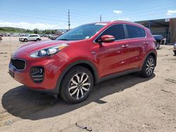 Salvage cars for sale at Colorado Springs, CO auction: 2018 KIA Sportage EX