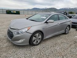 Salvage cars for sale from Copart Magna, UT: 2013 Hyundai Sonata Hybrid