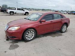 Salvage cars for sale from Copart Wilmer, TX: 2012 Chrysler 200 Touring