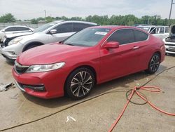 Salvage cars for sale at Louisville, KY auction: 2017 Honda Accord EXL