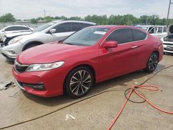 Honda Accord exl salvage cars for sale: 2017 Honda Accord EXL