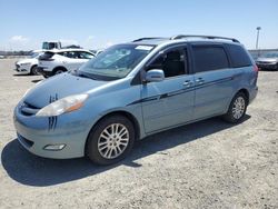 Salvage cars for sale at Antelope, CA auction: 2008 Toyota Sienna XLE