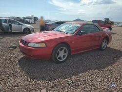 Salvage cars for sale from Copart Phoenix, AZ: 2000 Ford Mustang GT