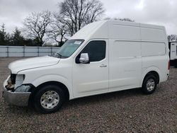 Salvage trucks for sale at Avon, MN auction: 2012 Nissan NV 2500