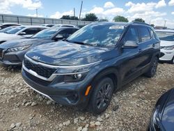 Salvage cars for sale at Grand Prairie, TX auction: 2023 KIA Seltos S