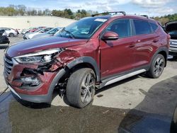 Hyundai Tucson Limited salvage cars for sale: 2017 Hyundai Tucson Limited