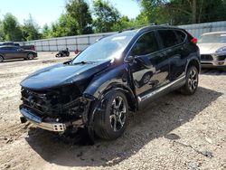 Salvage SUVs for sale at auction: 2017 Honda CR-V Touring