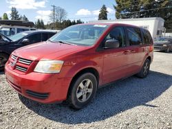Salvage cars for sale from Copart Graham, WA: 2010 Dodge Grand Caravan SE