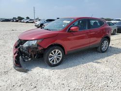 Salvage cars for sale at New Braunfels, TX auction: 2018 Nissan Rogue Sport S