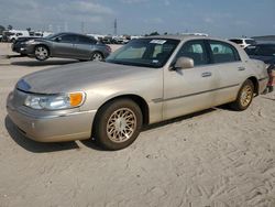 Salvage cars for sale at Houston, TX auction: 1998 Lincoln Town Car Signature