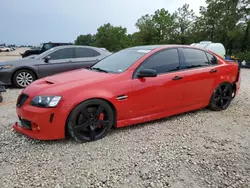 Salvage cars for sale at Houston, TX auction: 2009 Pontiac G8 GT
