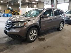 Salvage cars for sale at Blaine, MN auction: 2012 Honda CR-V EXL