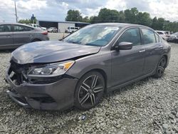 Honda Accord Sport salvage cars for sale: 2017 Honda Accord Sport