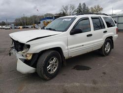 Salvage cars for sale at Ham Lake, MN auction: 2004 Jeep Grand Cherokee Laredo