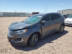 Salvage cars for sale at Phoenix, AZ auction: 2019 Ford Edge Titanium