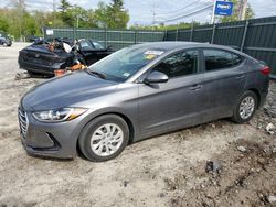 Salvage cars for sale at Candia, NH auction: 2018 Hyundai Elantra SE