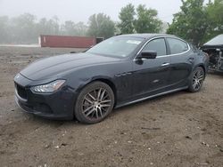 Salvage cars for sale from Copart Baltimore, MD: 2015 Maserati Ghibli