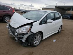 Salvage cars for sale at Brighton, CO auction: 2009 Honda FIT Sport