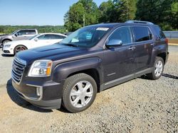 Salvage cars for sale at Concord, NC auction: 2016 GMC Terrain SLT