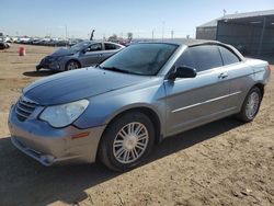 Salvage cars for sale at Brighton, CO auction: 2008 Chrysler Sebring