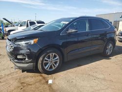 Salvage cars for sale from Copart Woodhaven, MI: 2020 Ford Edge SEL