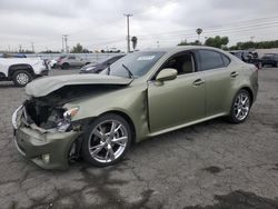 Salvage cars for sale at Colton, CA auction: 2007 Lexus IS 250