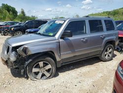 Salvage cars for sale from Copart Hurricane, WV: 2016 Jeep Patriot Latitude