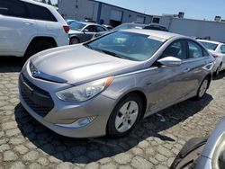 Salvage cars for sale from Copart Vallejo, CA: 2012 Hyundai Sonata Hybrid