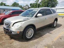 Salvage cars for sale at Wichita, KS auction: 2009 Buick Enclave CXL