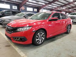 Salvage cars for sale at Assonet, MA auction: 2017 Honda Civic EX