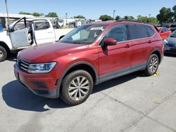 Salvage cars for sale from Copart Sacramento, CA: 2019 Volkswagen Tiguan SE