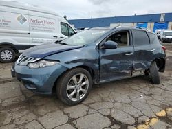 Salvage cars for sale at Woodhaven, MI auction: 2012 Nissan Murano S