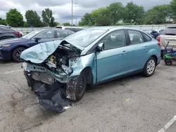 Salvage cars for sale at Moraine, OH auction: 2012 Ford Focus SE
