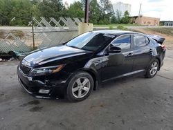 Salvage cars for sale from Copart Gaston, SC: 2015 KIA Optima LX