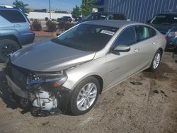 Salvage cars for sale at Mcfarland, WI auction: 2016 Chevrolet Malibu LT