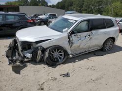 Salvage cars for sale at Seaford, DE auction: 2017 Volvo XC90 T6