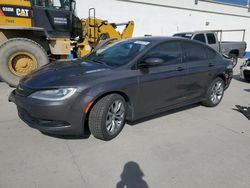 Salvage cars for sale at Farr West, UT auction: 2016 Chrysler 200 S