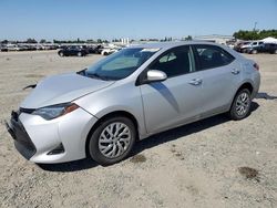 Salvage cars for sale from Copart Sacramento, CA: 2018 Toyota Corolla L