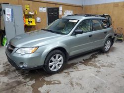 Salvage cars for sale from Copart Kincheloe, MI: 2009 Subaru Outback 2.5I
